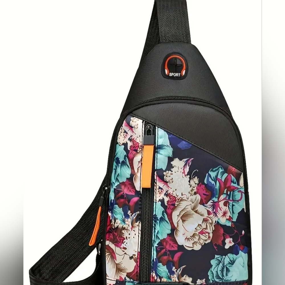 Flowered CrossBag